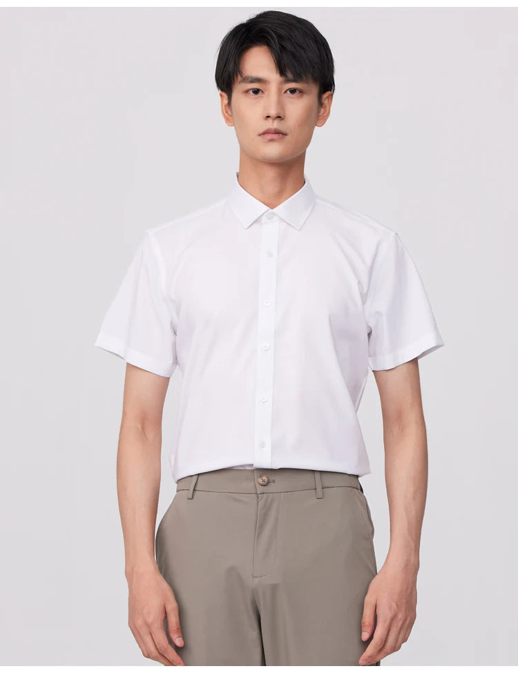 Intims - Chemise Classique Manches Courtes en Fibre de Bambou pour Hommes - 00132FR