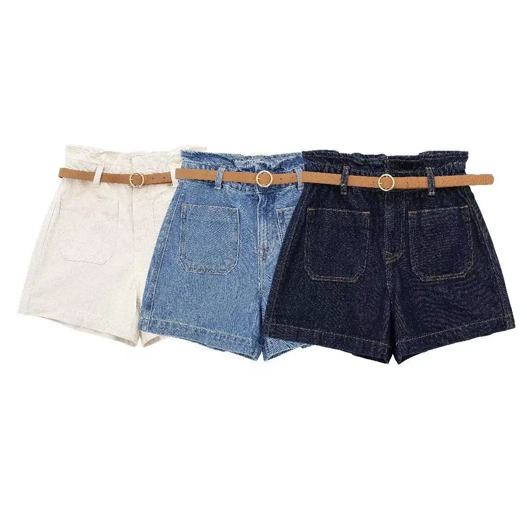 Intims - Short avec poches et ceintures intégrées pour Femme - 07294FR