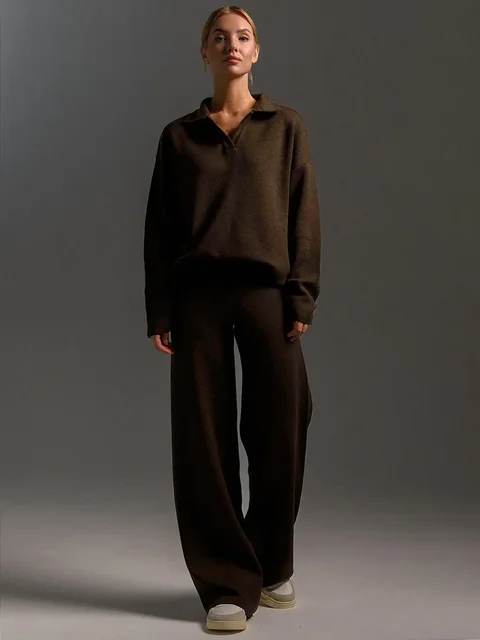 Intims - Ensemble Lounge avec pull polo