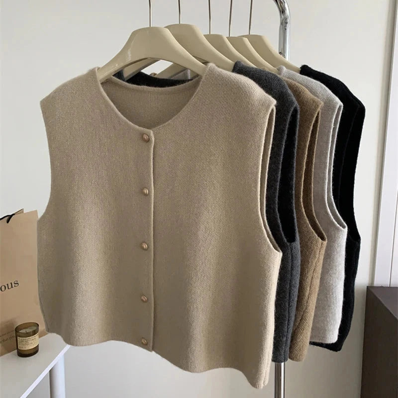 Intims - Cardigan Tricot sans manche élégant pour Femme - 92714FR