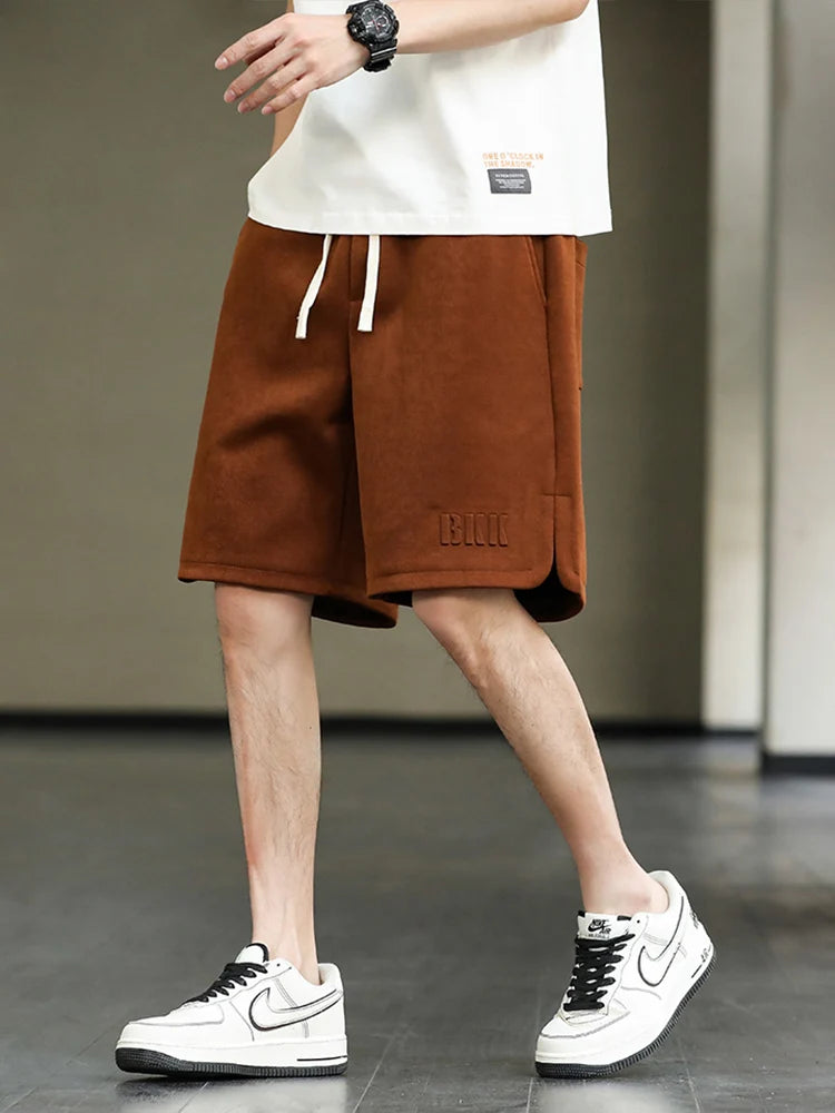 Intims - Short Baggy en Coton Grande Taille avec Cordon pour Hommes - 97531FR