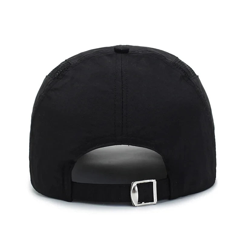 Casquette Baseball Respirante & Réglable Mixte à Séchage Rapide