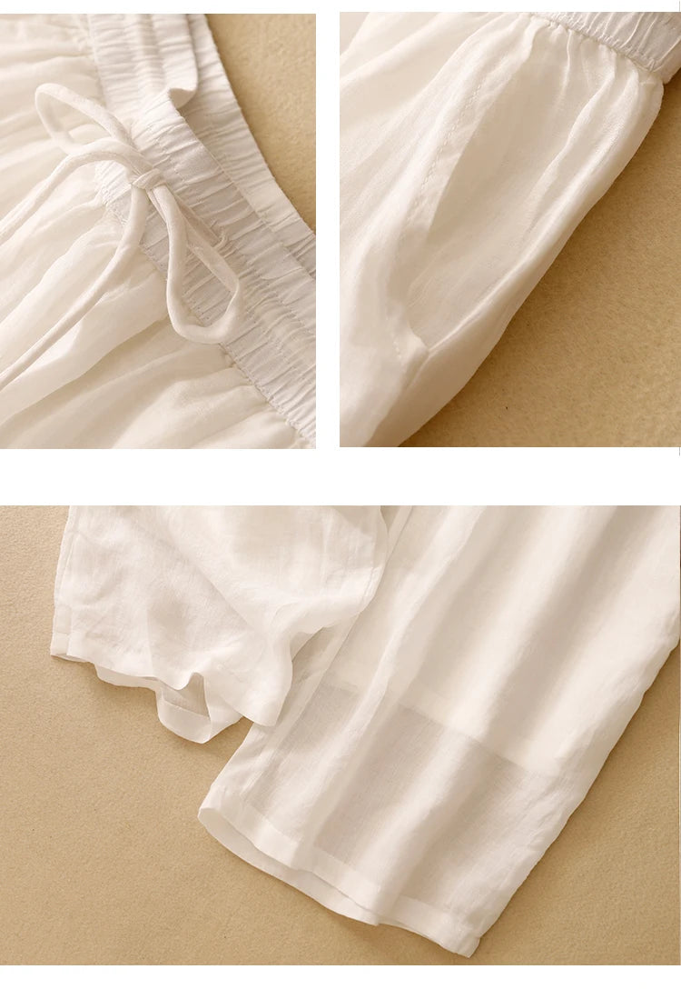 Intims - Pantalon évasé à lacets pour femme - 71630FR