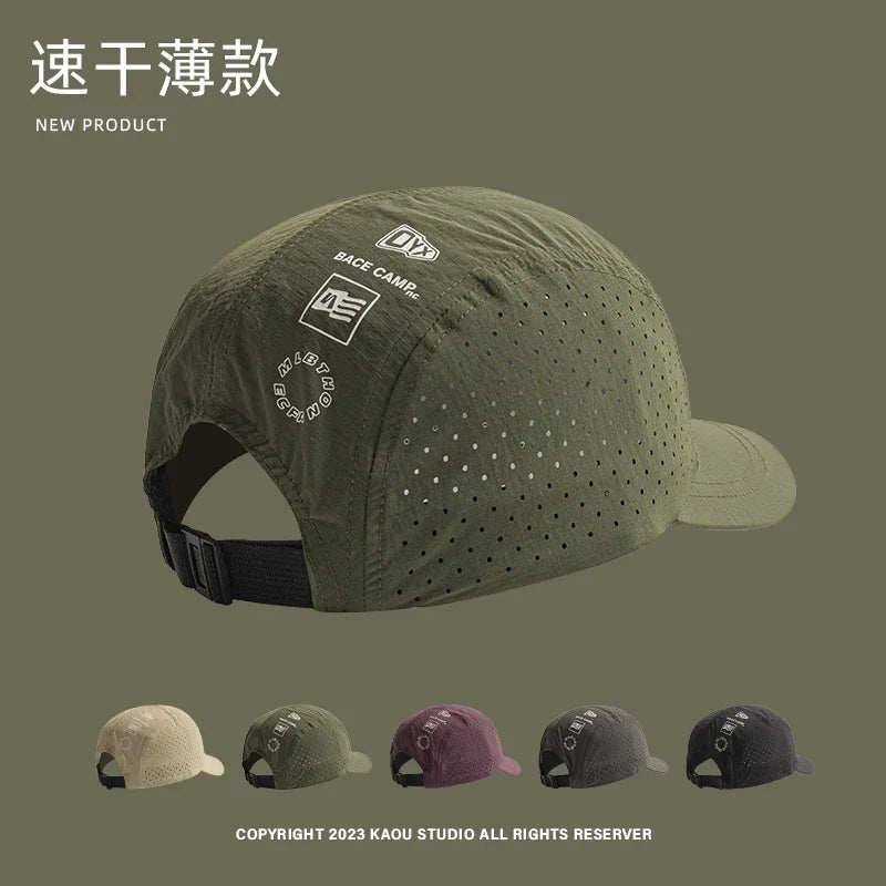 Casquette Ajourée Respirante à Séchage rapide Mixte