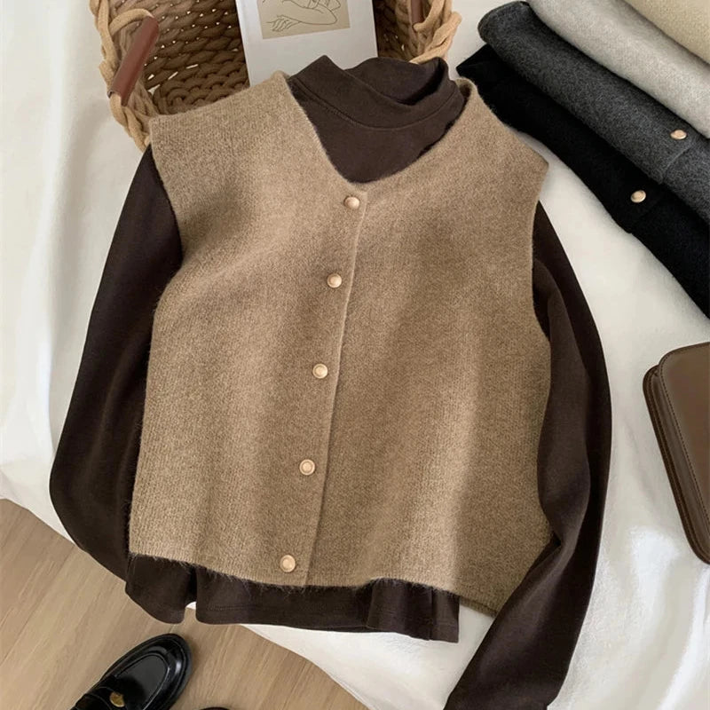 Intims - Cardigan Tricot sans manche élégant pour Femme - 92714FR
