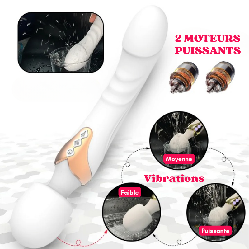 Venus - Vibromasseur 3 en 1 - 10 Modes de plaisir