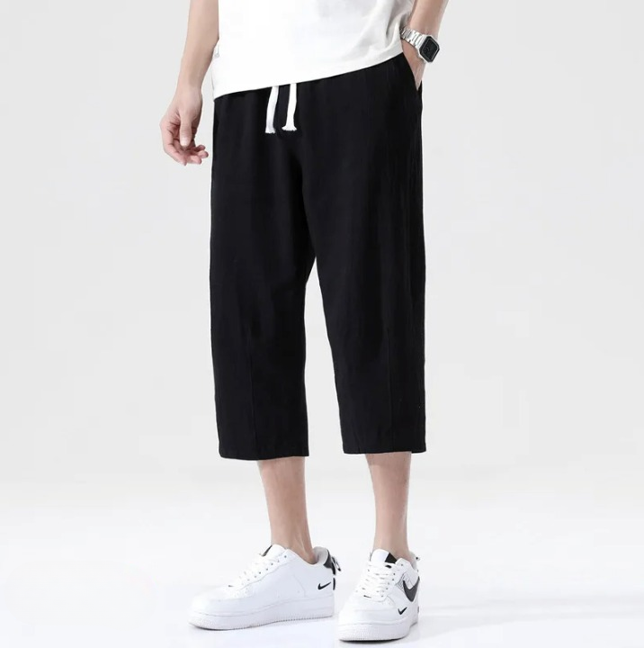 Intims - Pantacourt ULTRA LEGER en lin et coton pour homme - 86420FR