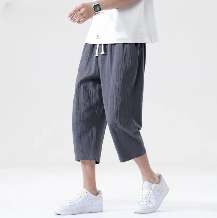 Intims - Pantacourt ULTRA LEGER en lin et coton pour homme - 86420FR