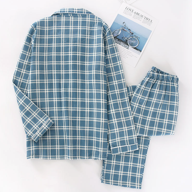 Intims - Pyjama à carreaux en Coton