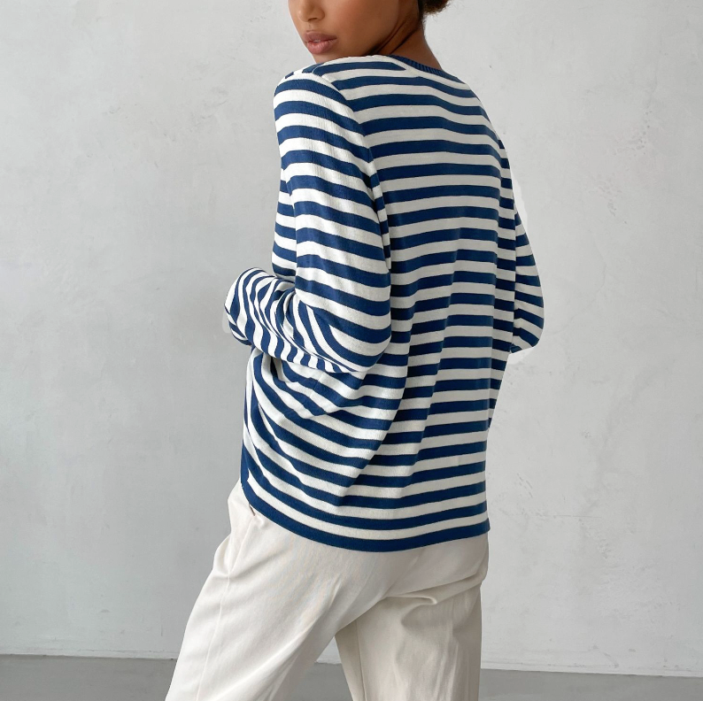 Intims - Pull marinière tricoté