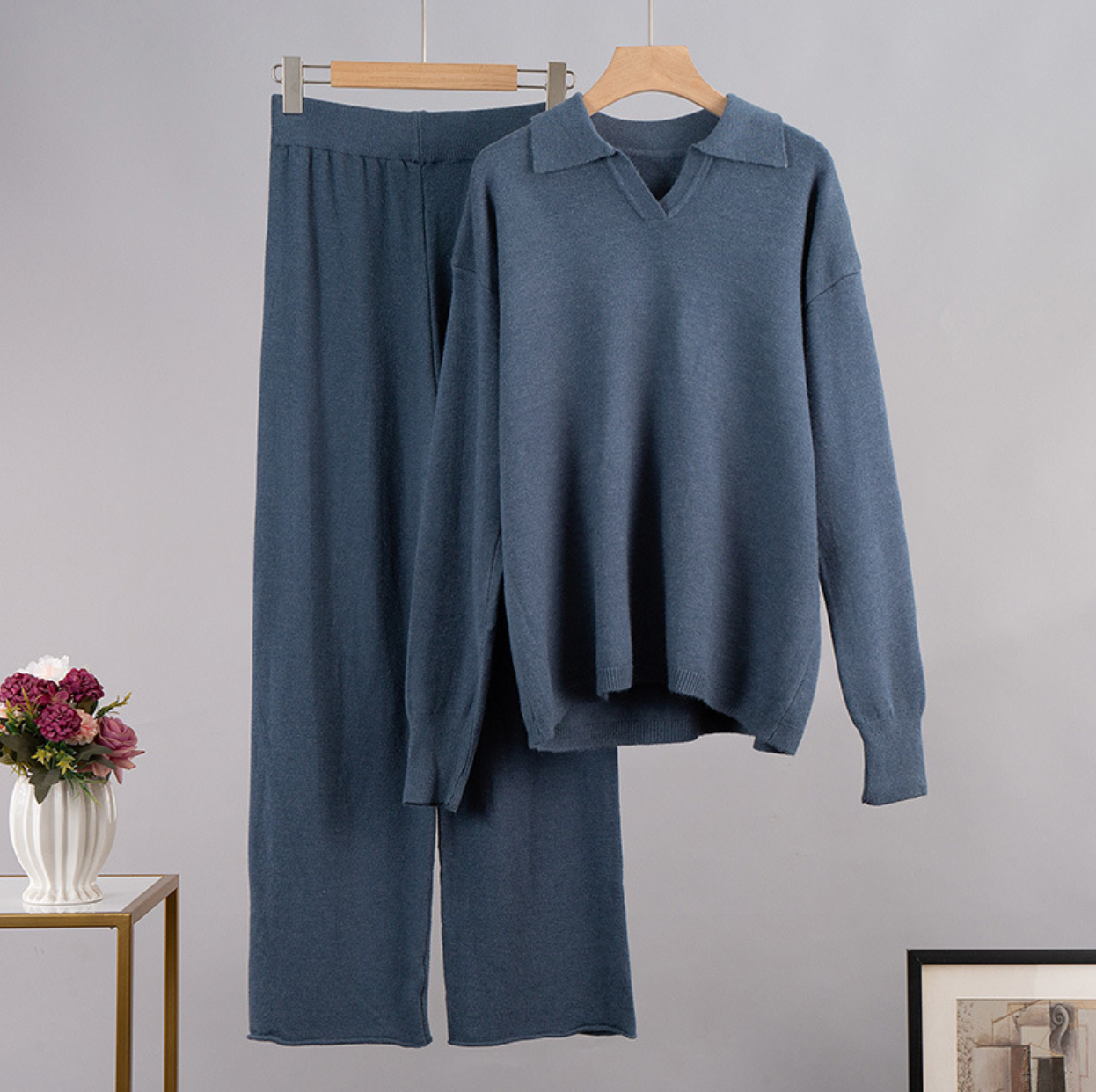 Intims - Ensemble Lounge avec pull polo