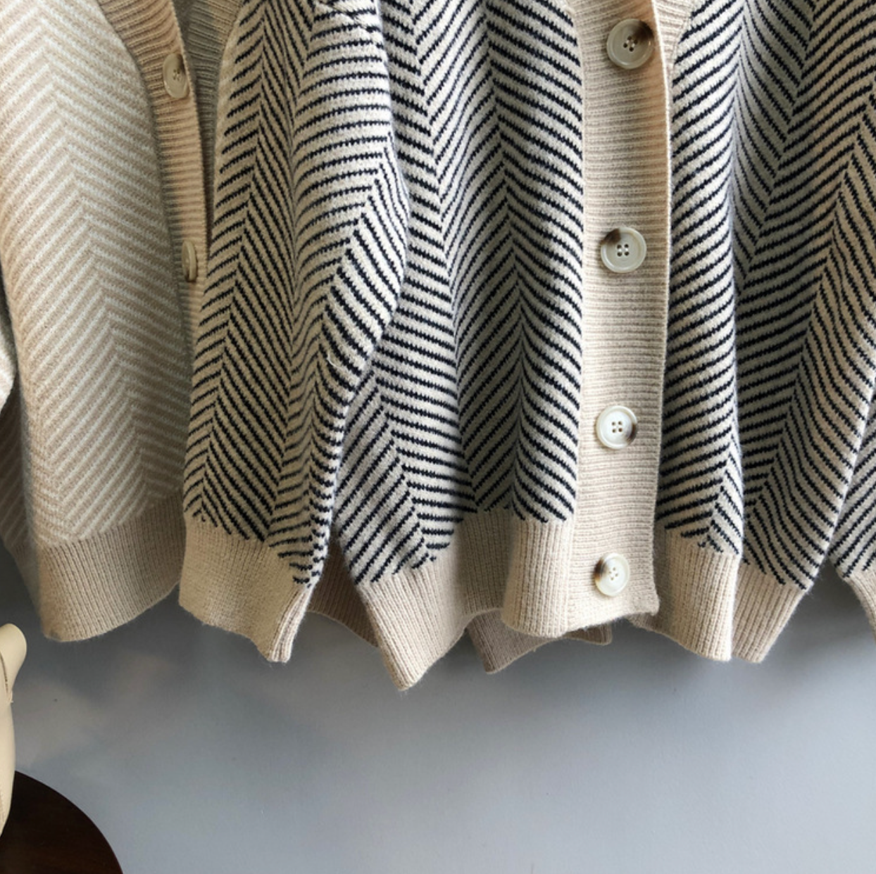 Intims - Cardigan oversize motif chevron
