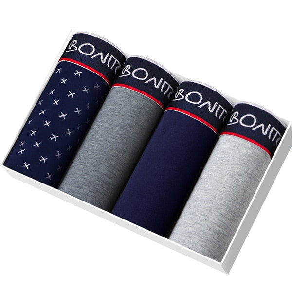 Intims - Pack of 4 Patterned Cotton Boxers