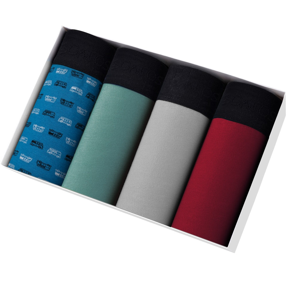 Intims - Pack of 4 Patterned Cotton Boxers