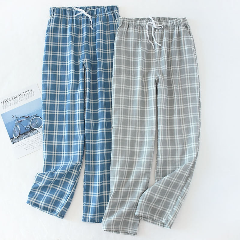 Intims - Pantalon de Pyjama à carreaux en Coton