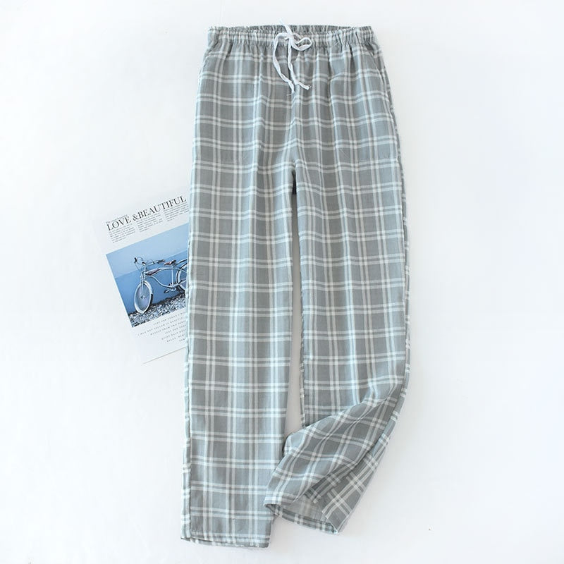 Intims - Pantalon de Pyjama à carreaux en Coton