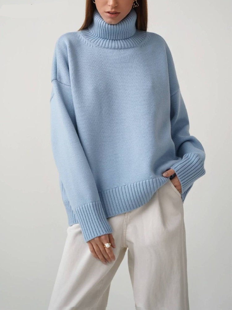 Intims - Pull Col roulé oversize
