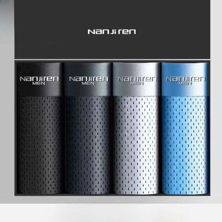 Intims - Pack of 4 Ice Silk Mesh Boxers