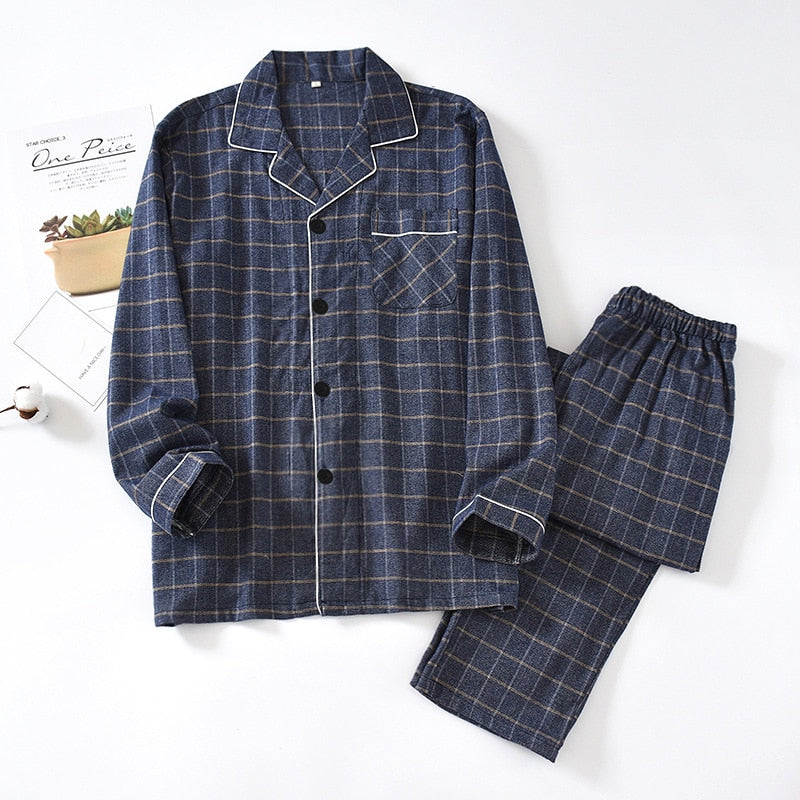 Intims - Mid-season Checked Cotton Pajamas
