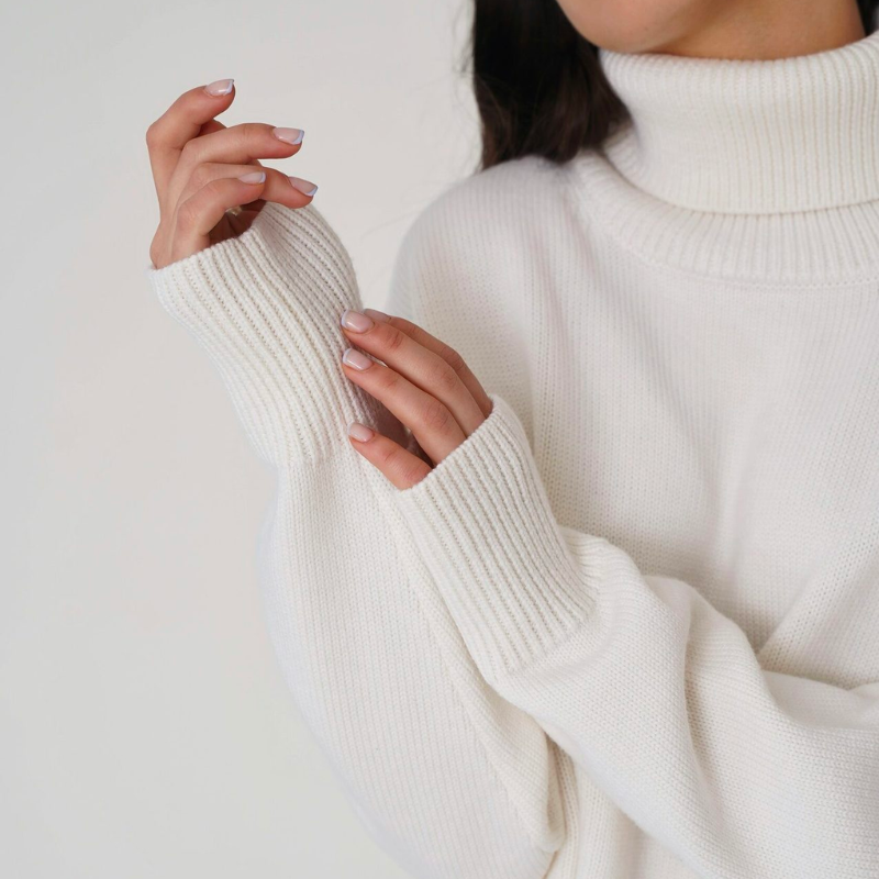 Intims - Pull Col roulé oversize