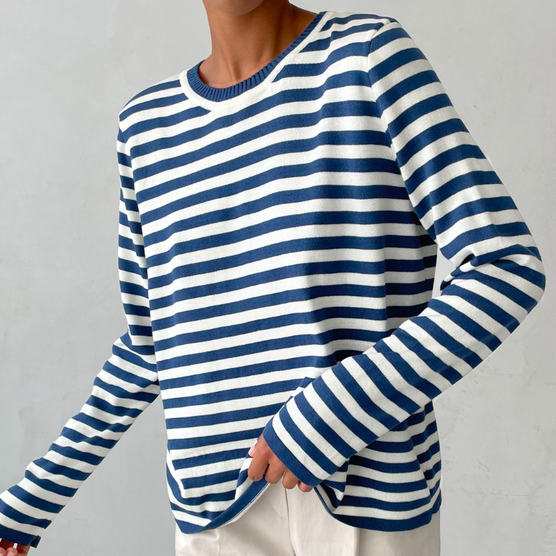 Intims - Pull marinière tricoté