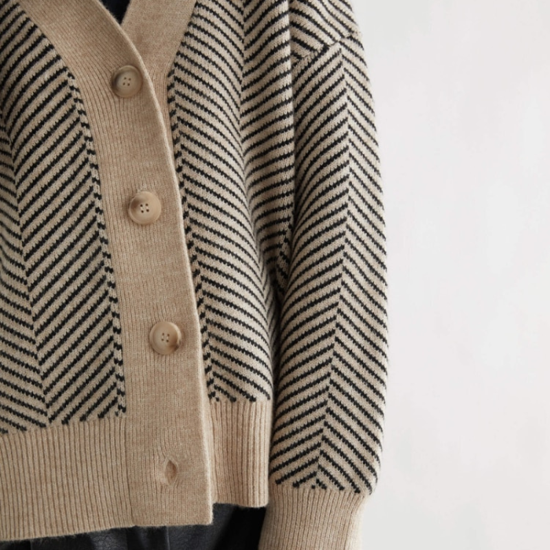 Intims - Cardigan oversize motif chevron