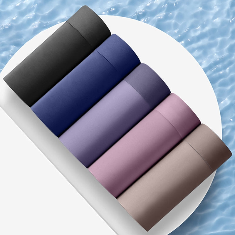 Intims - Box of 5 antibacterial ice silk boxers