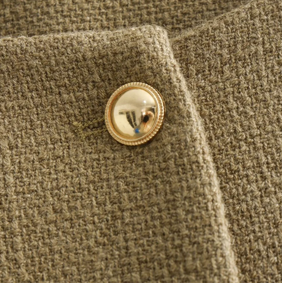 Intims - Veste Courte en Tweed à Col Rond pour Femme - 75319FR