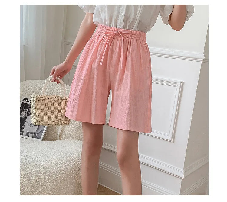 Intims - Short en coton mi-long pour Femme - 10273FR