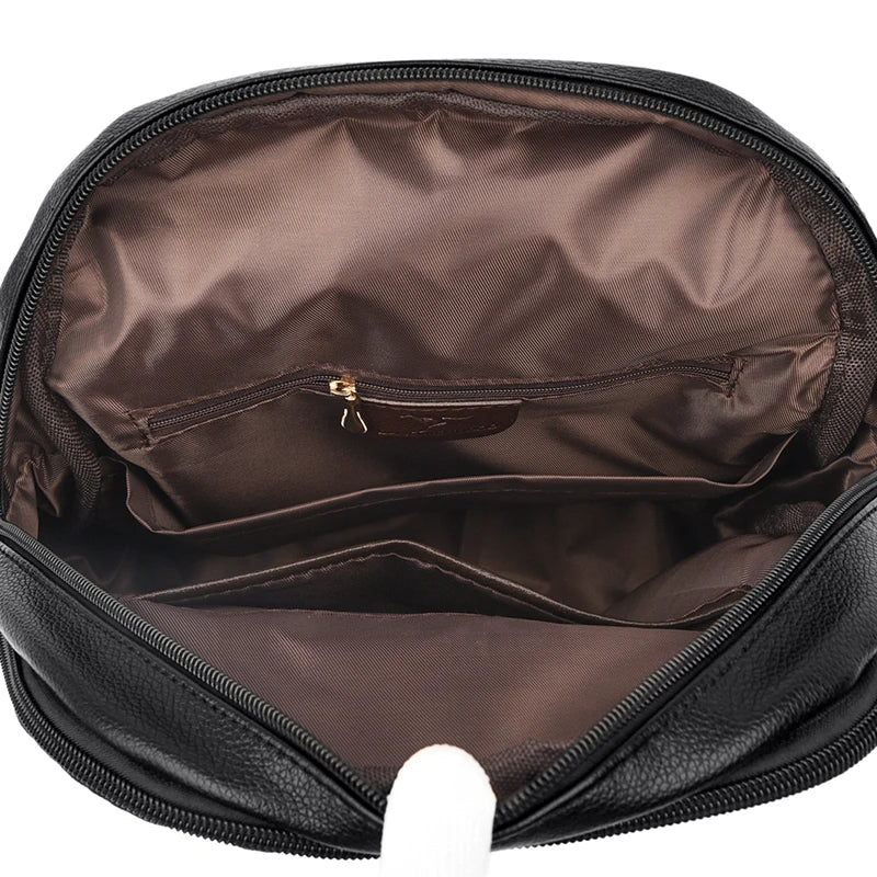 Sac à dos chic en cuir
