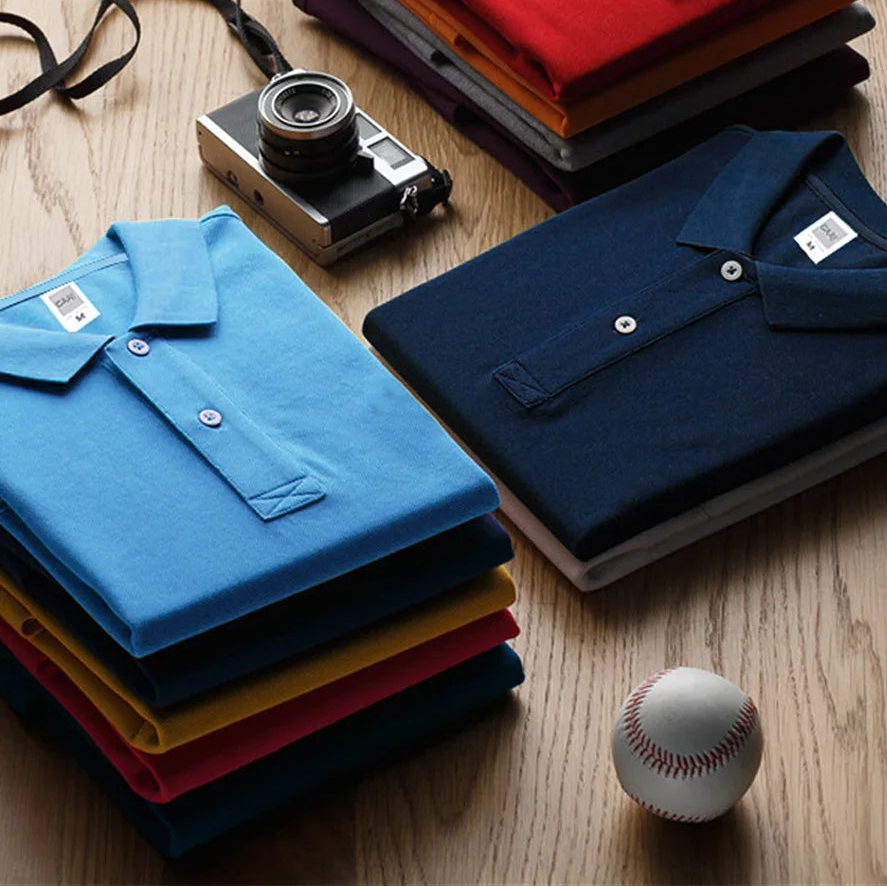 Polo Homme 100% Coton – Chic & Respirant