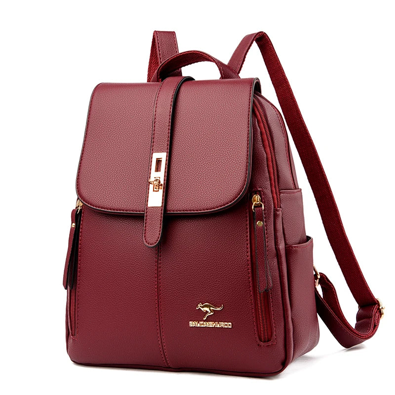 Sac à dos chic en cuir