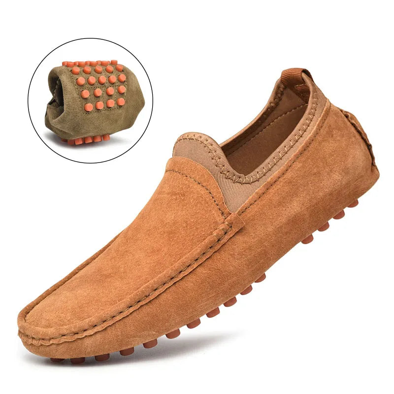 Intims - Mocassins d'Été en Cuir Véritable pour Hommes - 72594FR