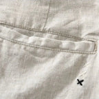 Short d'Été en Lin Pur pour Hommes Couleurs neutres - 75319FR