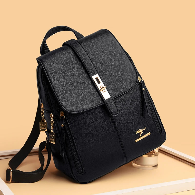Sac à dos chic en cuir