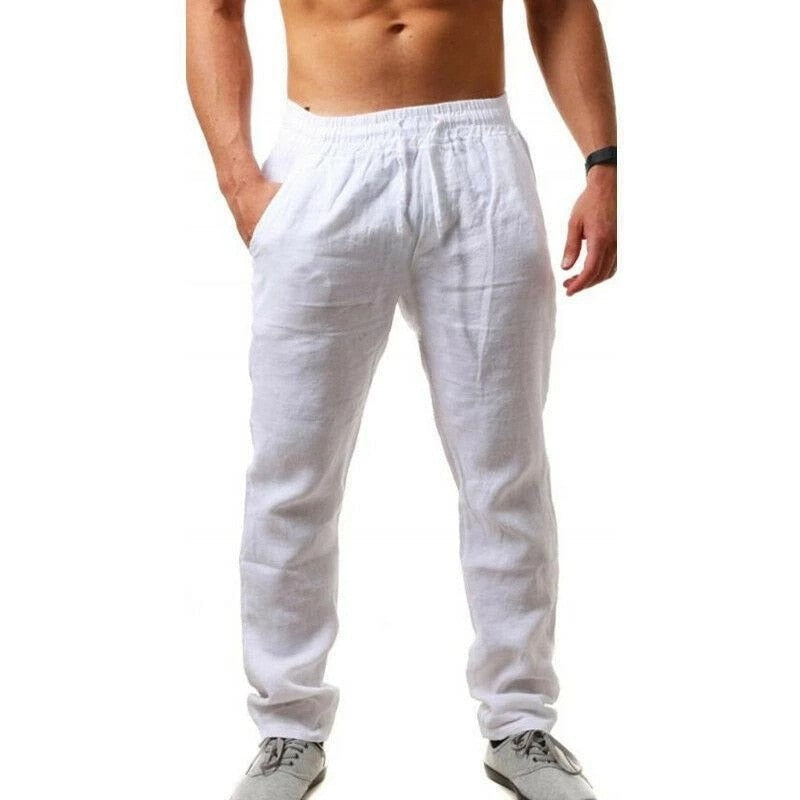 Men's Linen Trousers - 2023 Collection