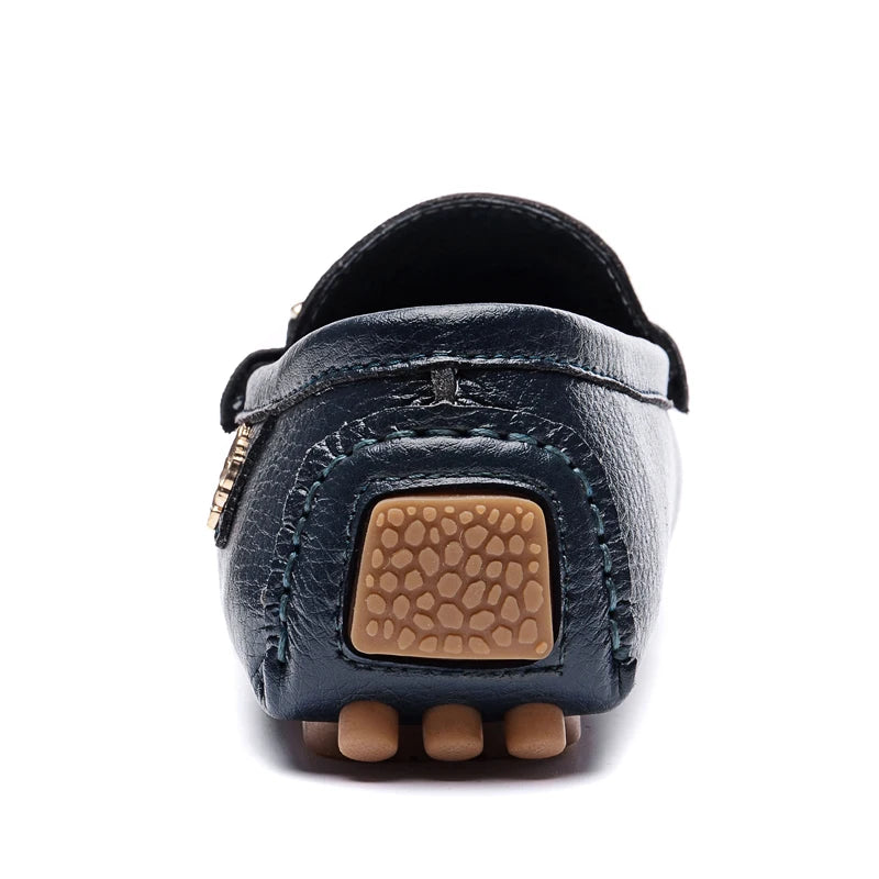 Intims - Mocassins en Cuir PU à boucle pour homme - 57915FR