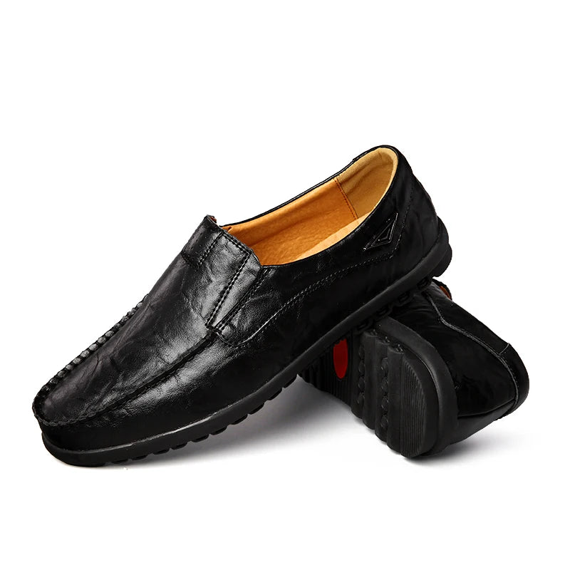 Intims - Mocassins souples en cuir pour homme - 34567FR
