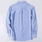 Chemise Oxford en coton à manches longues