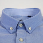 Chemise Oxford en coton à manches longues