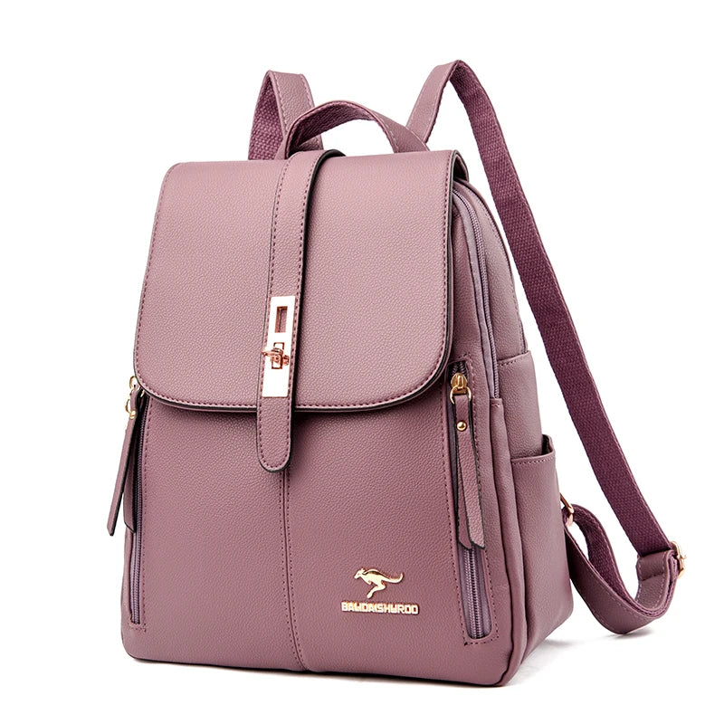 Sac à dos chic en cuir