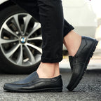 Intims - Mocassins Italiens Décontractés en Cuir Véritable pour Hommes - 97531FR