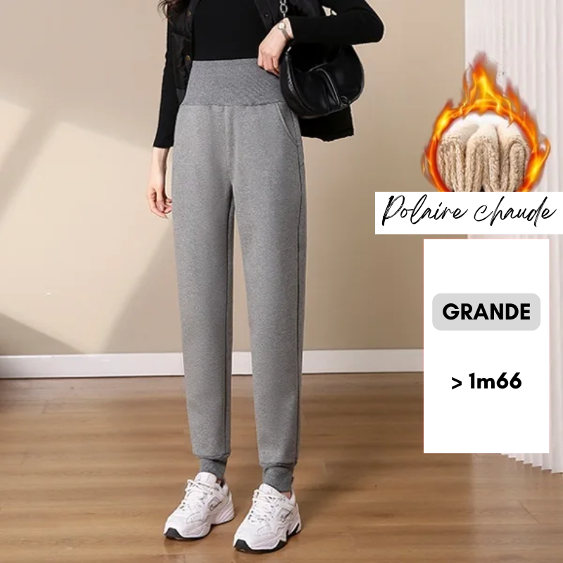 Intims - Jogging Slim à Large Taille Haute et Doublure Polaire - 41285FR
