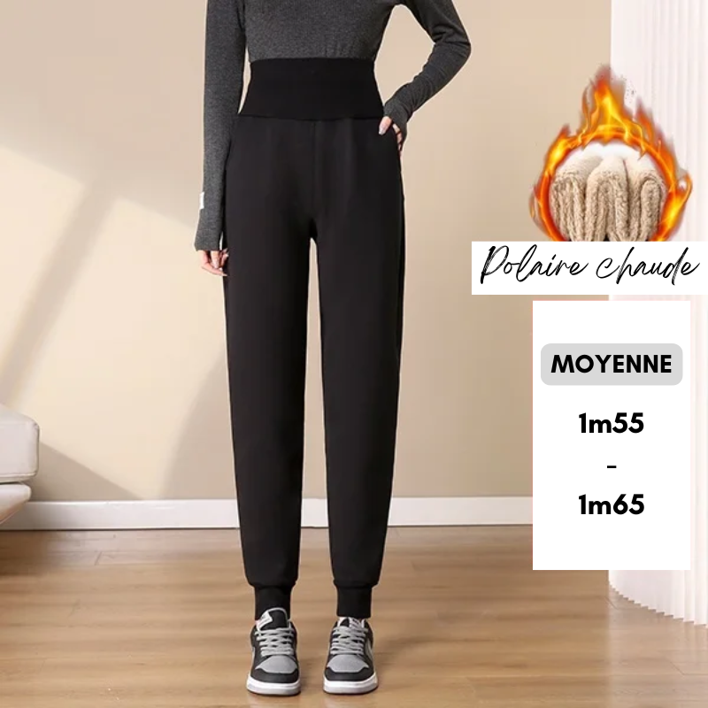 Intims - Jogging Slim à Large Taille Haute et Doublure Polaire - 41285FR