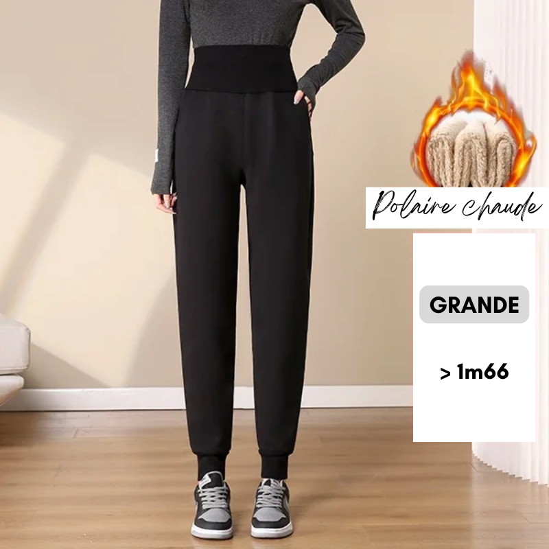 Intims - Jogging Slim à Large Taille Haute et Doublure Polaire - 41285FR