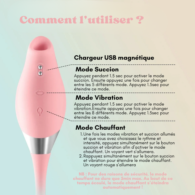 Lily - Mini oeufs 2 en 1 - Vibrations & Succions