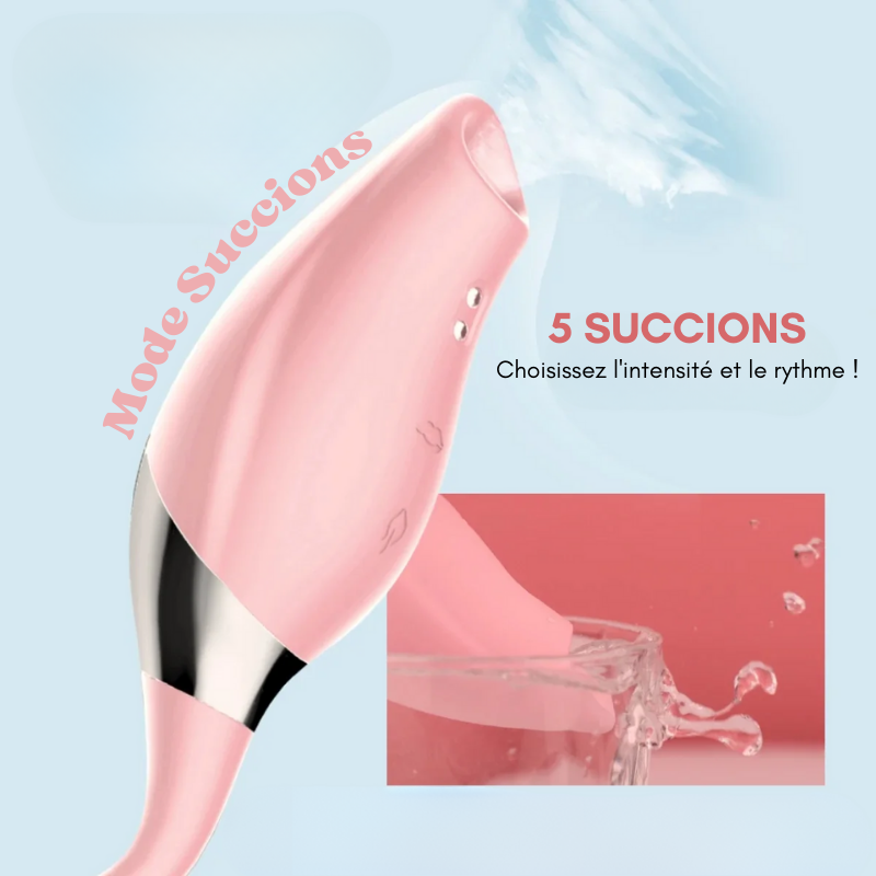 Lily - Mini oeufs 2 en 1 - Vibrations & Succions