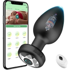 Plug anal 10 Vibrations Contrôlable à distance