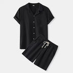 Intims -Ensemble Chemise & Short en Coton Respirant