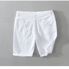 Intims - Shorts Casual en Lin 100% avec Bouton pour Hommes - 23456FR